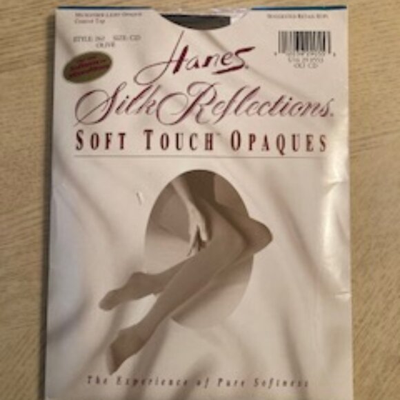 Five Pair Women's Hanes Pantyhose, Size C-D, NEW - Picture 5 of 6